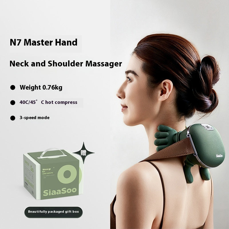 Electric Neck And Shoulder Muscle Massager Wireless Shoulder