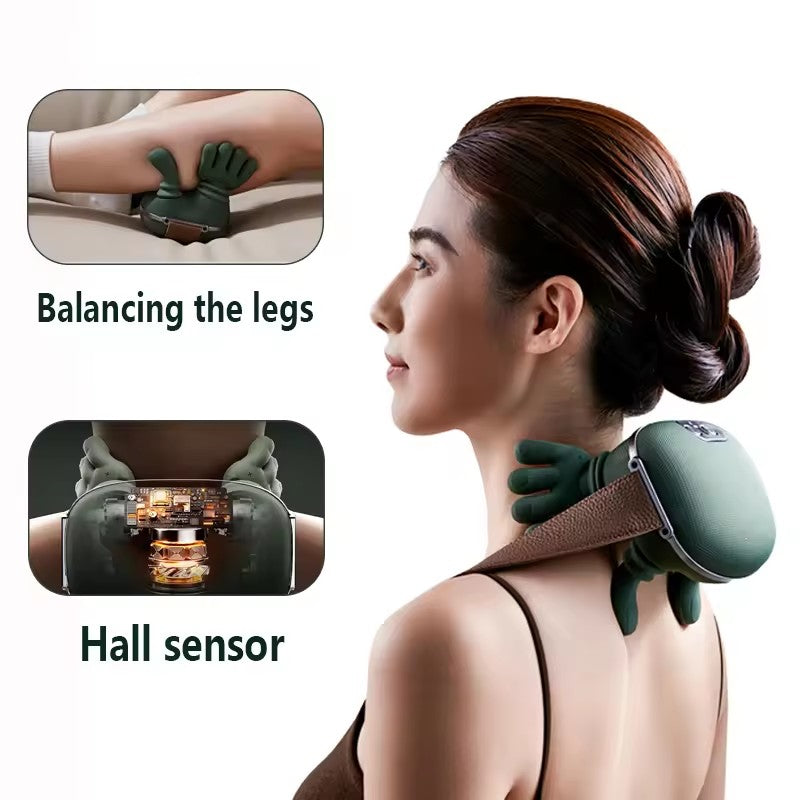 Electric Neck And Shoulder Muscle Massager Wireless Shoulder
