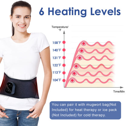Lower Back Massager Heating Pad Cordless Heating Pad