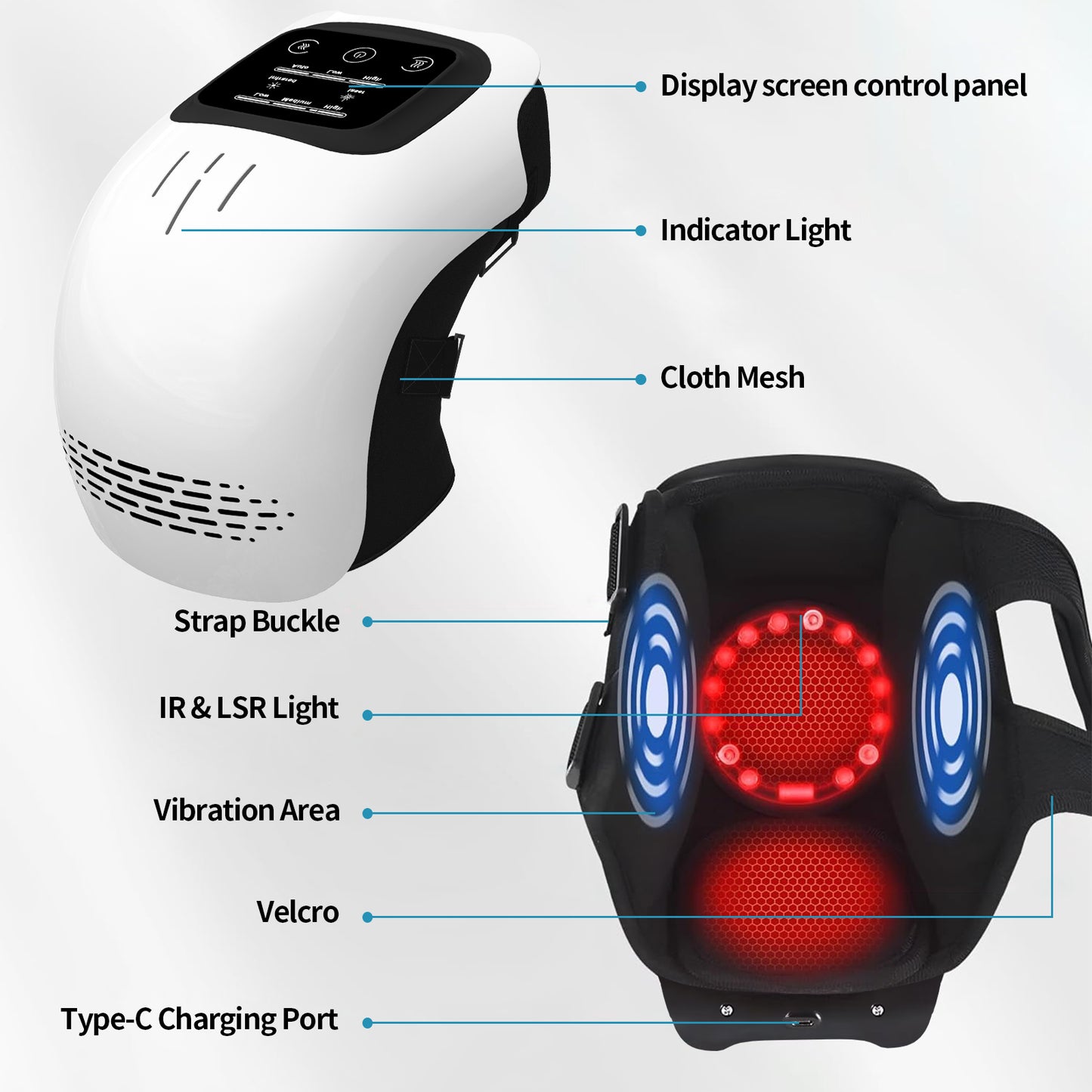 Intelligent Home Use Electric Intelligent Kneading Heating Knee Massager