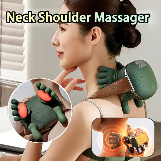 Electric Neck And Shoulder Muscle Massager Wireless Shoulder